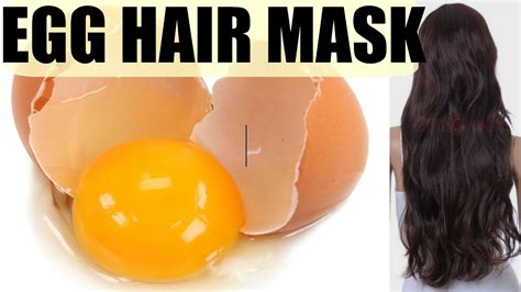 Egg Hair Mask for Dry, Frizzy Hair and Faster Growth.